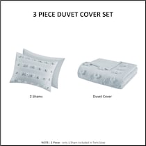 kamila blue twin twin xl bedding set   