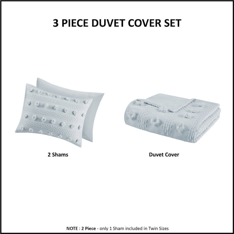 kamila blue twin twin xl bedding set   