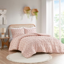 kamila pink twin twin xl bedding set   
