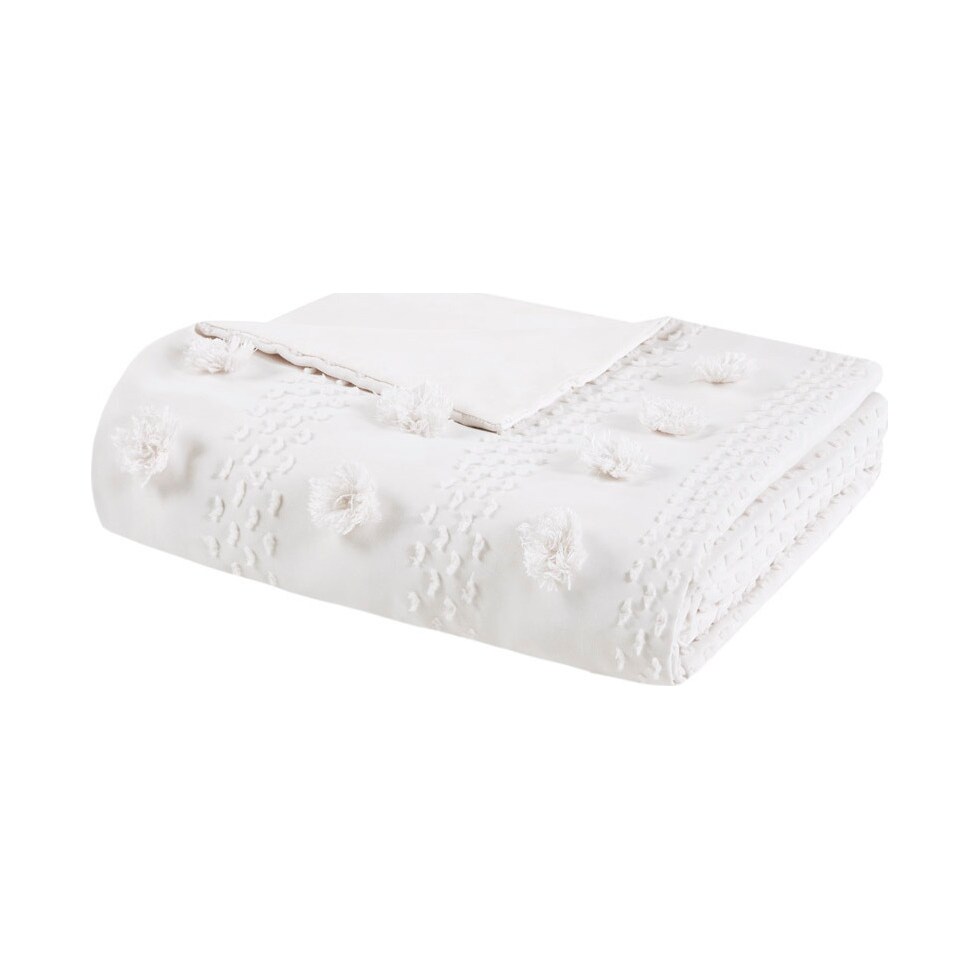 kamila white twin twin xl bedding set   