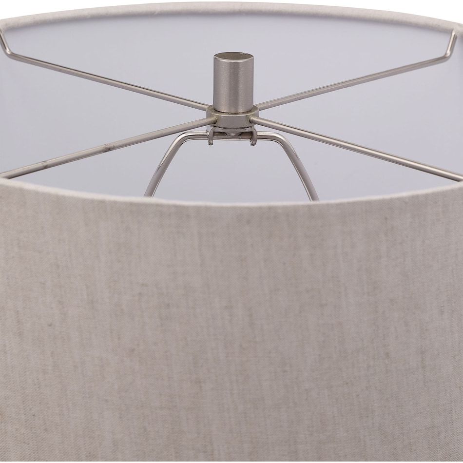 kandi gray table lamp   