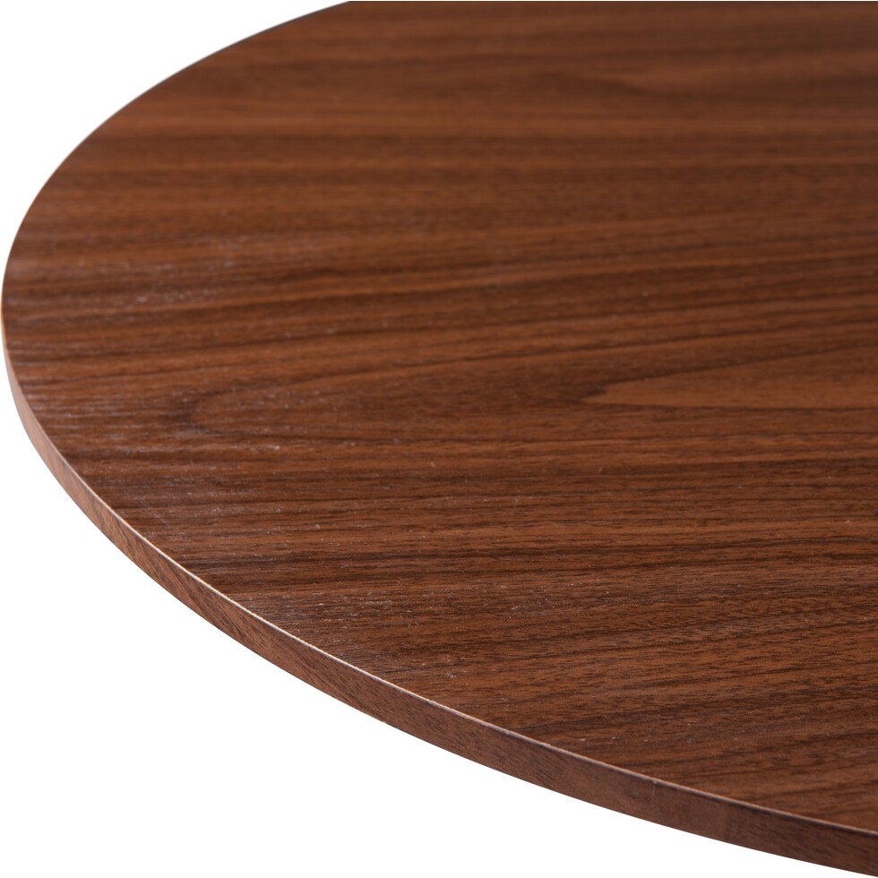 kano dark brown dining table   