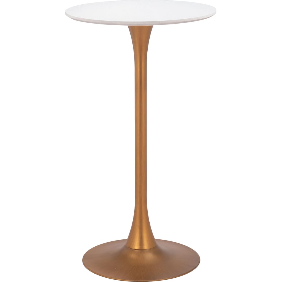 kano white gold dining table   