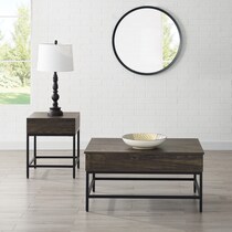 kaplan dark brown  pack tables   