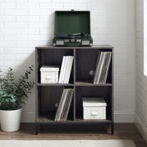 kaplan dark brown bookcase   