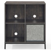 kaplan dark brown bookcase   