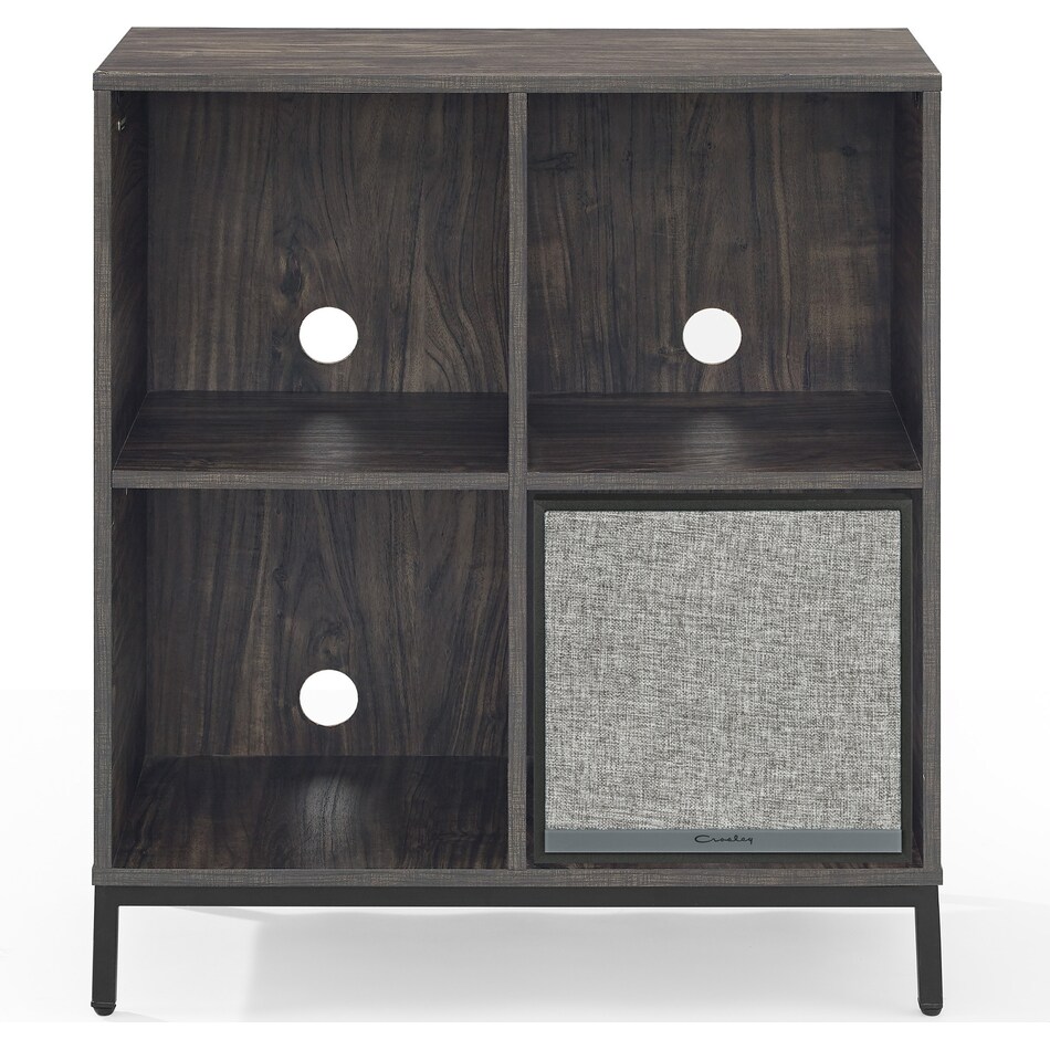 kaplan dark brown bookcase   