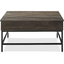 kaplan dark brown coffee table   