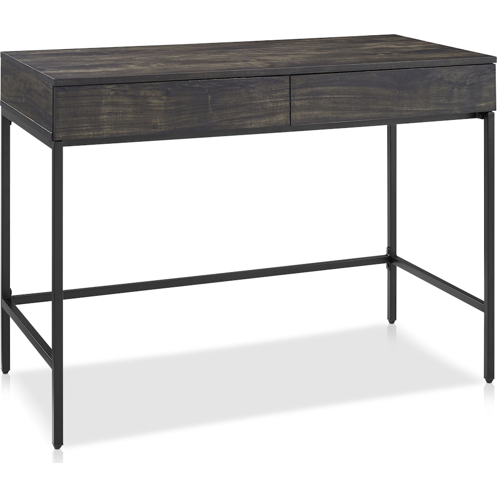 kaplan dark brown desk   