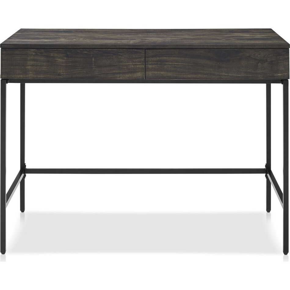 kaplan dark brown desk   