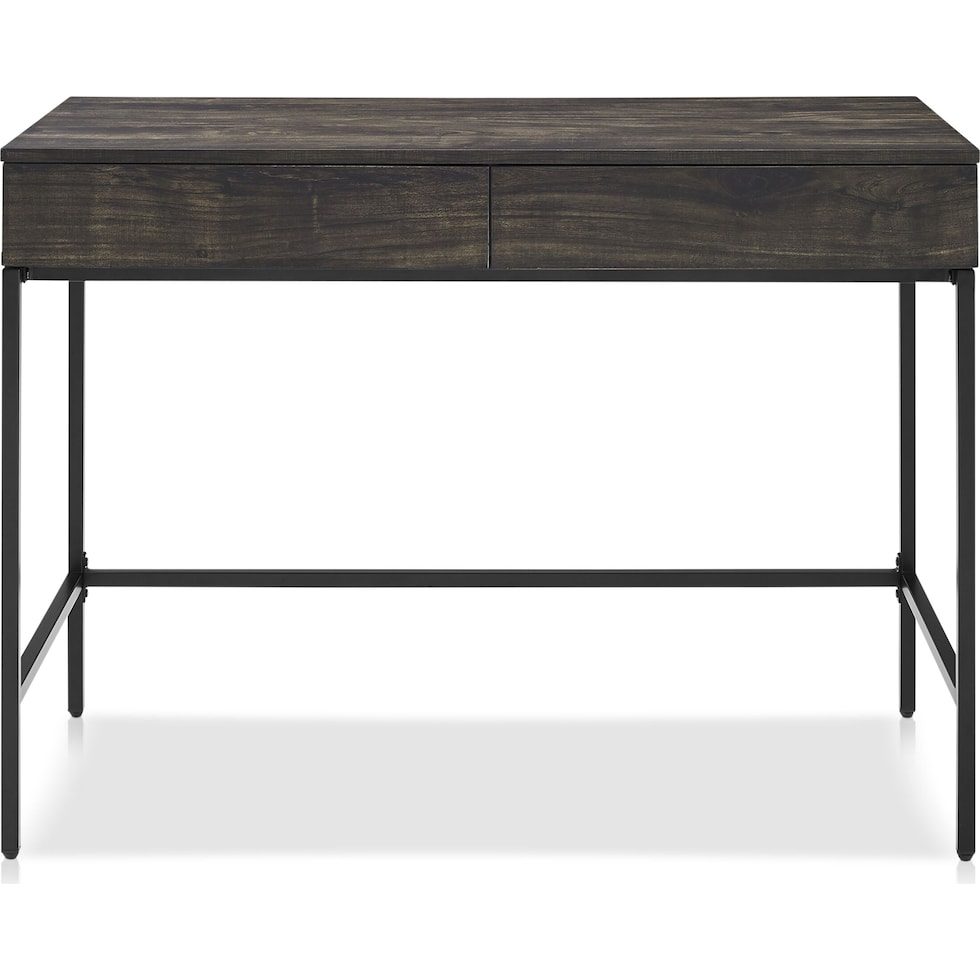 kaplan dark brown desk   
