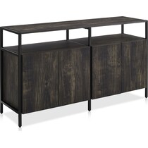 kaplan dark brown tv stand   