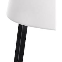 kara black floor lamp   