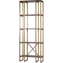 karishma gold etagere   