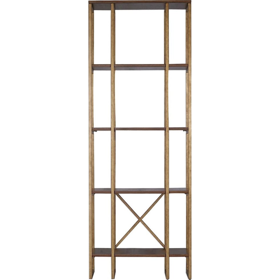 karishma gold etagere   