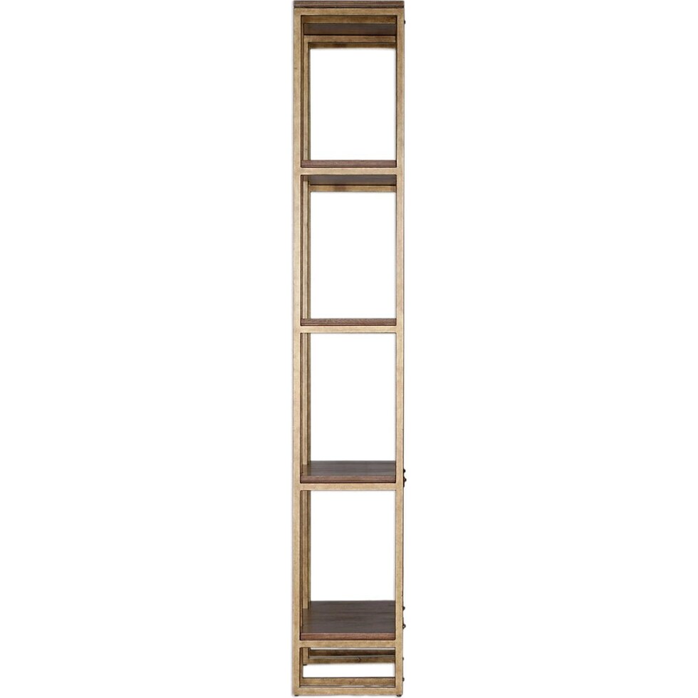karishma gold etagere   