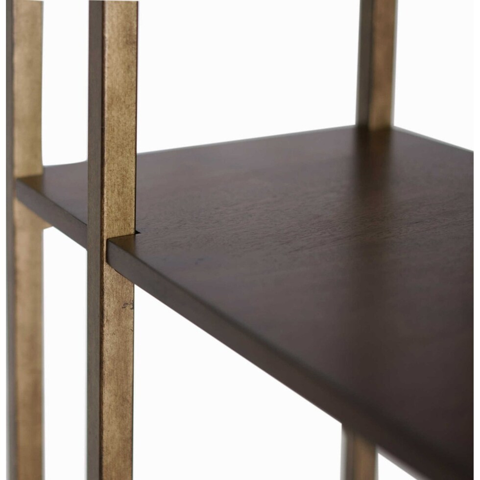 karishma gold etagere   