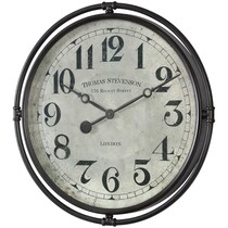 karlsson gray wall clock   