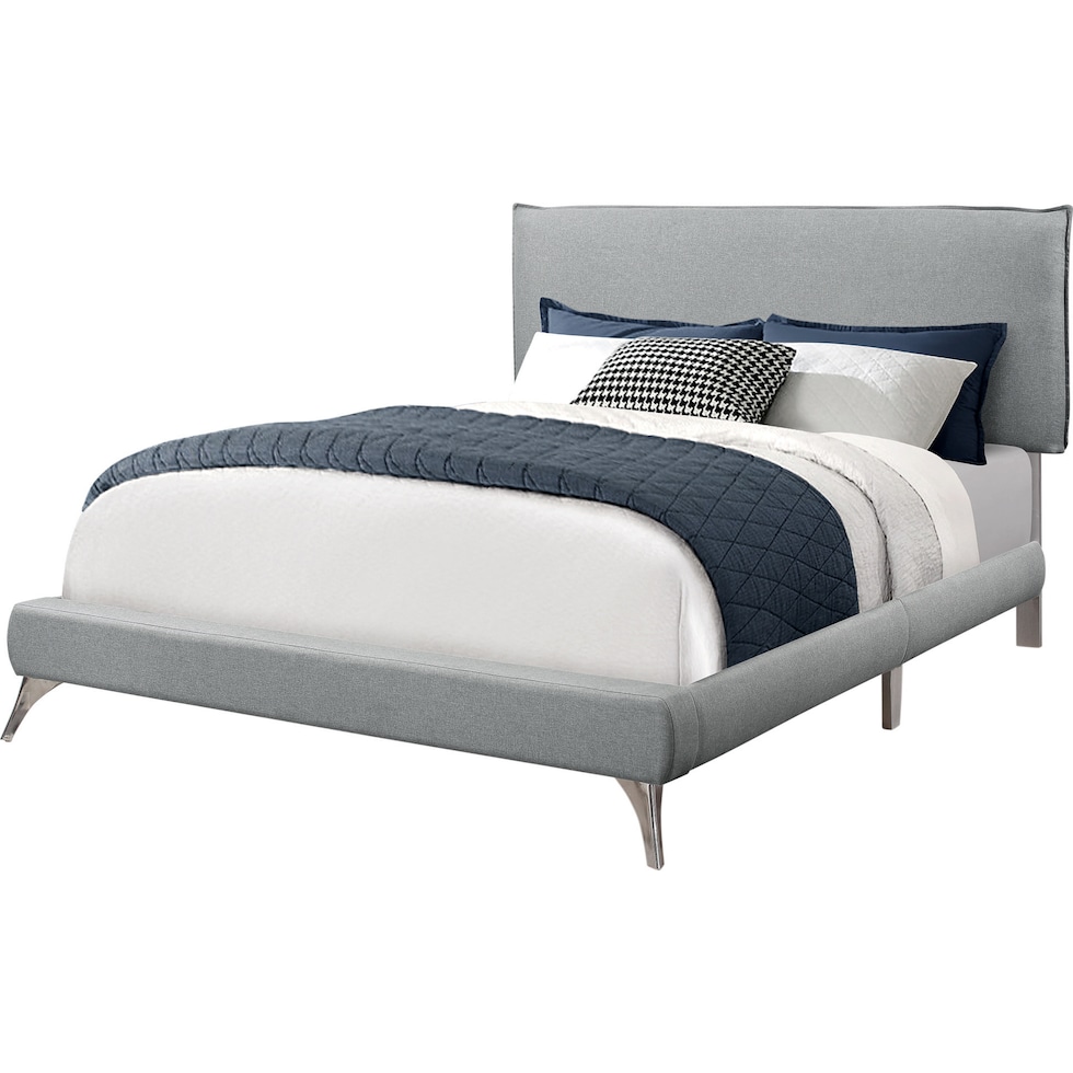 kasey gray queen bed   