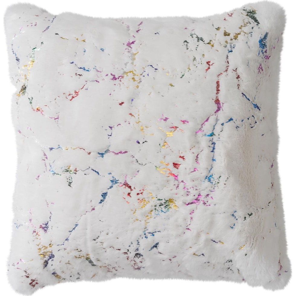 kashi white multicolor  pc accent pillows   