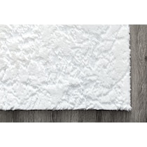 kashi white silver area rug  x    