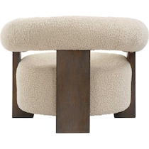 kate white accent chair   