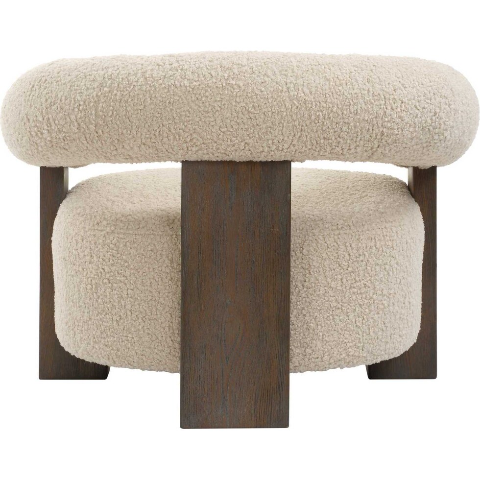 kate white accent chair   