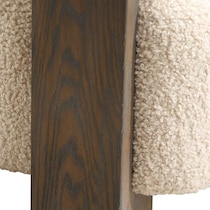 kate white accent chair   