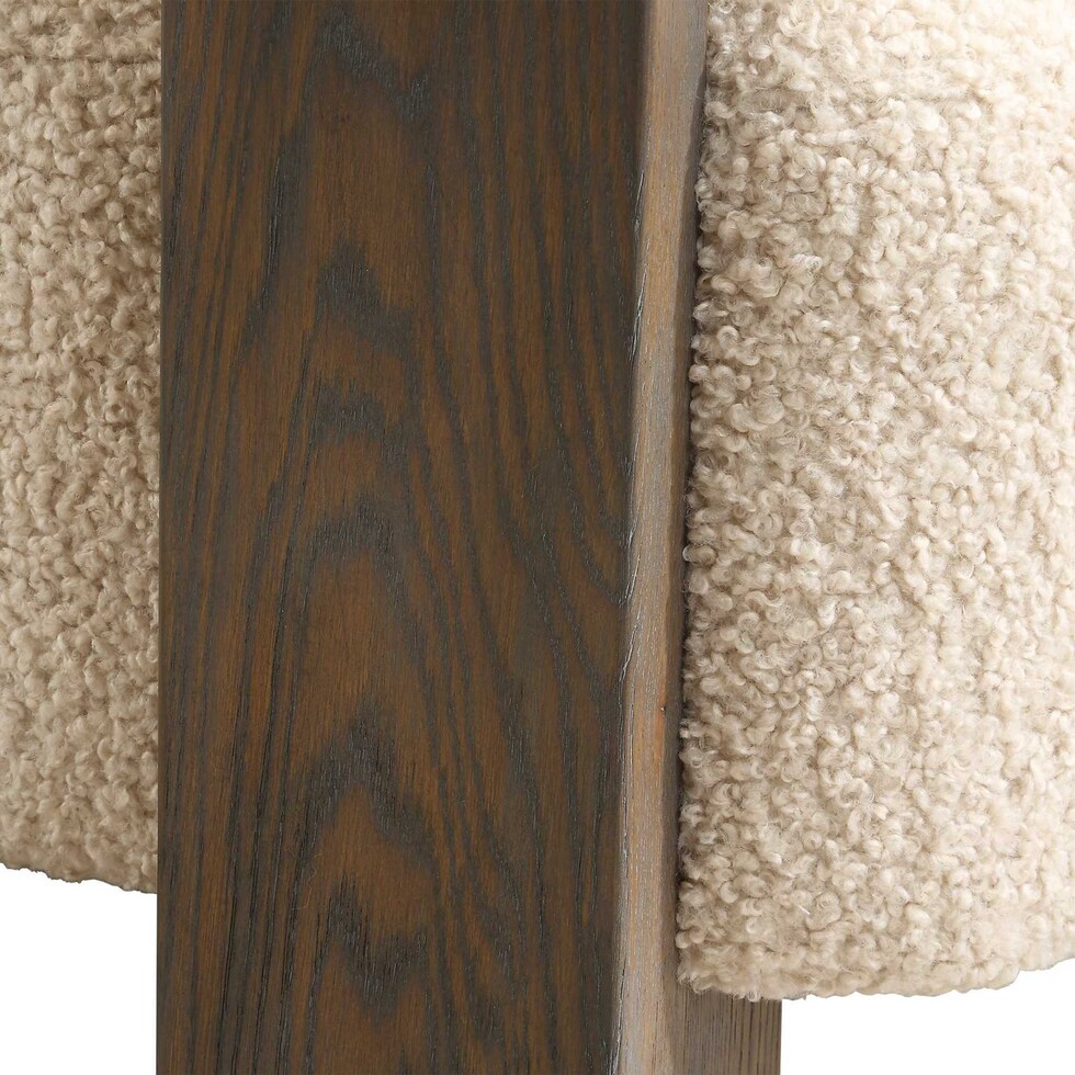 kate white accent chair   