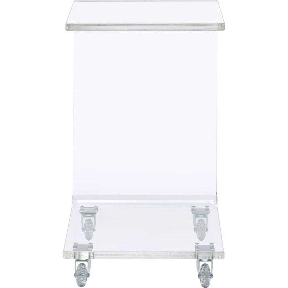 katie neutral side table   