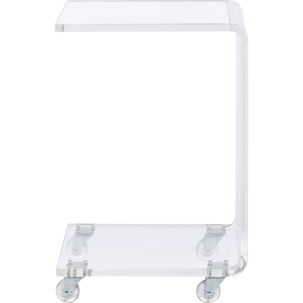 katie neutral side table   