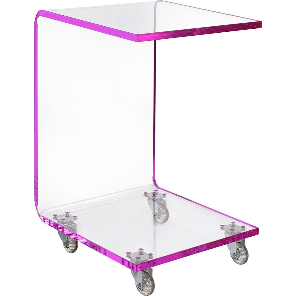 katie pink side table   