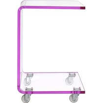 katie pink side table   
