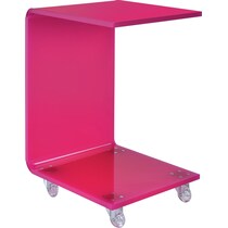 katie red side table   