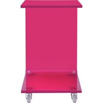 katie red side table   