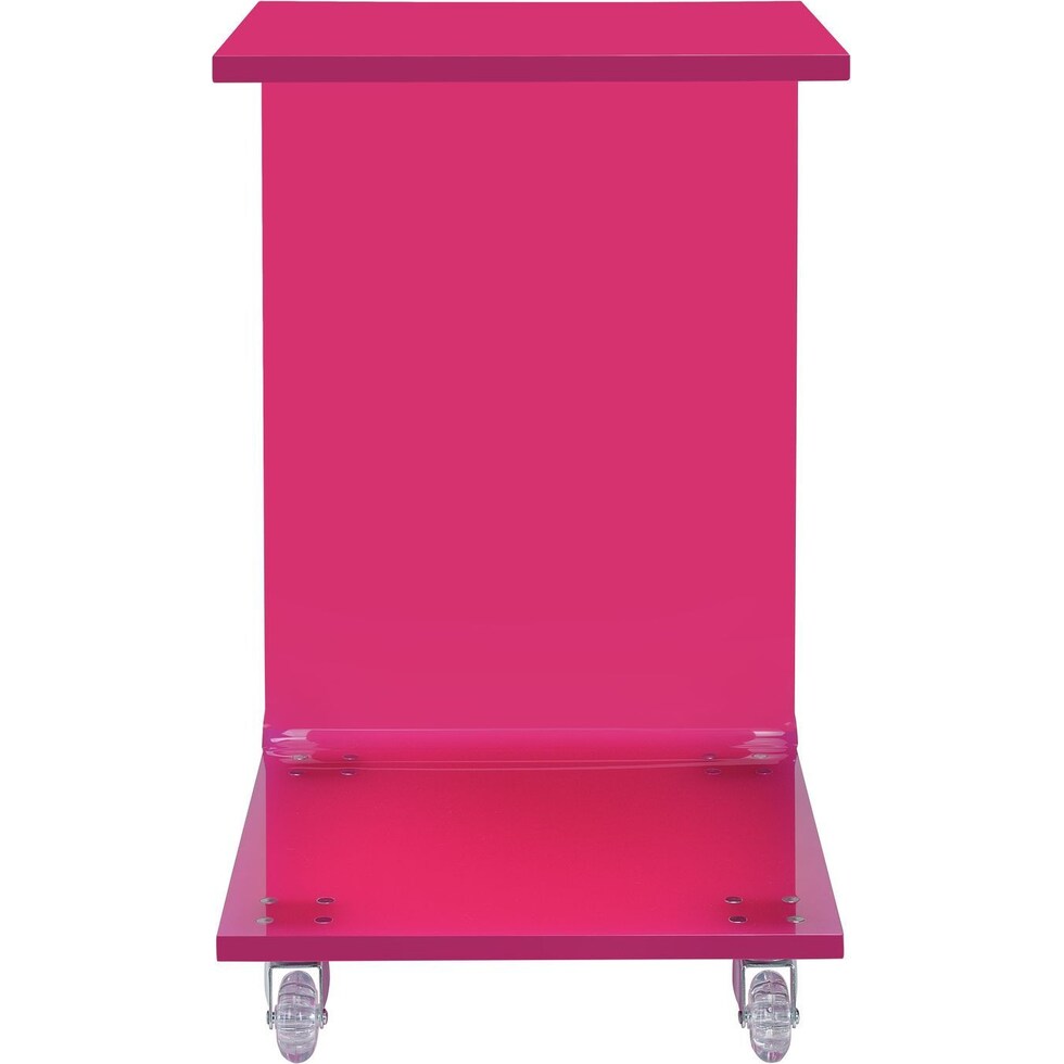 katie red side table   