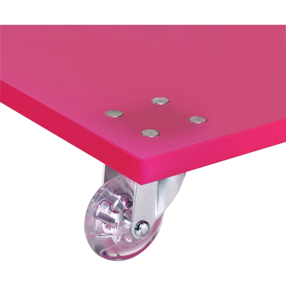 katie red side table   