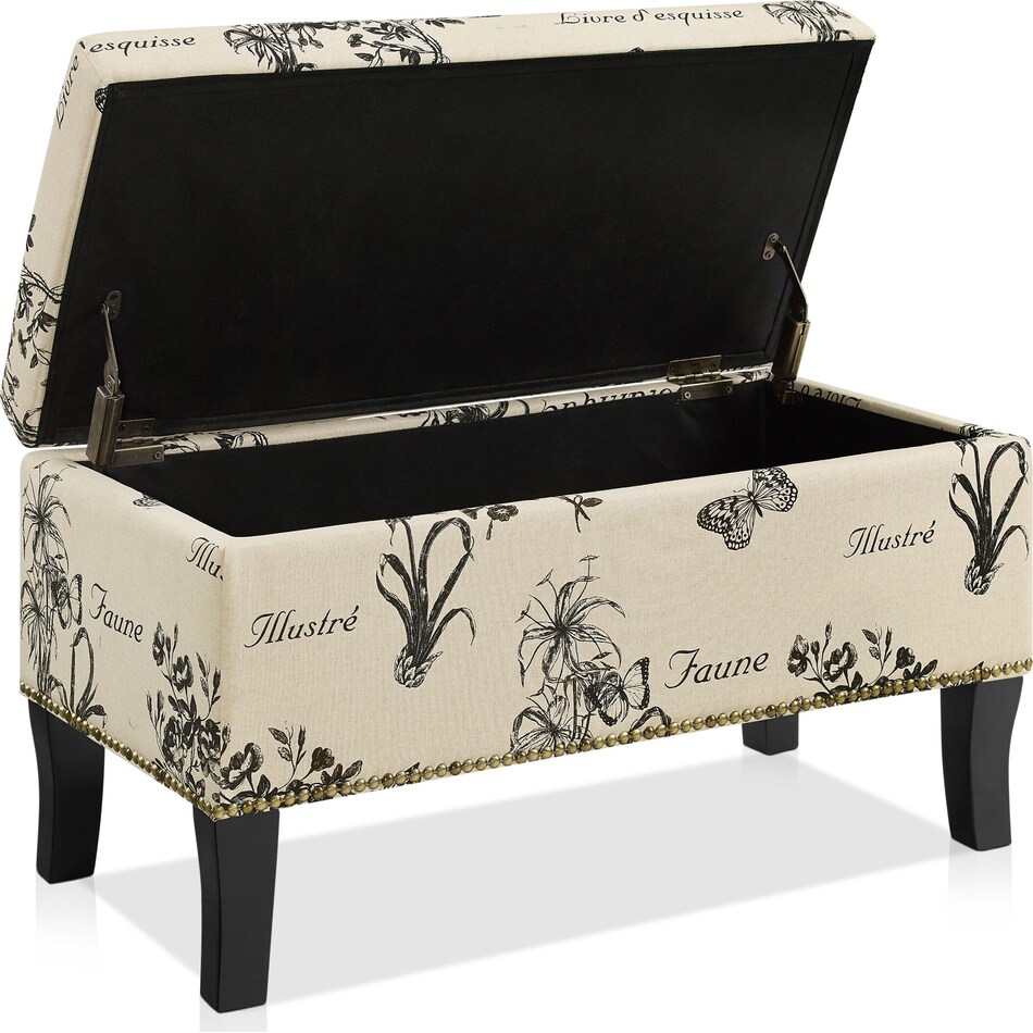 katrina neutral ottoman   