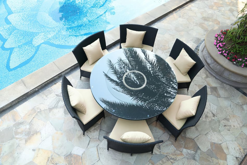 Kauai Outdoor Dining Table and 6 Chairs Value City Furniture