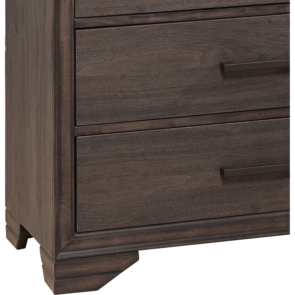 kayce dark brown chest   