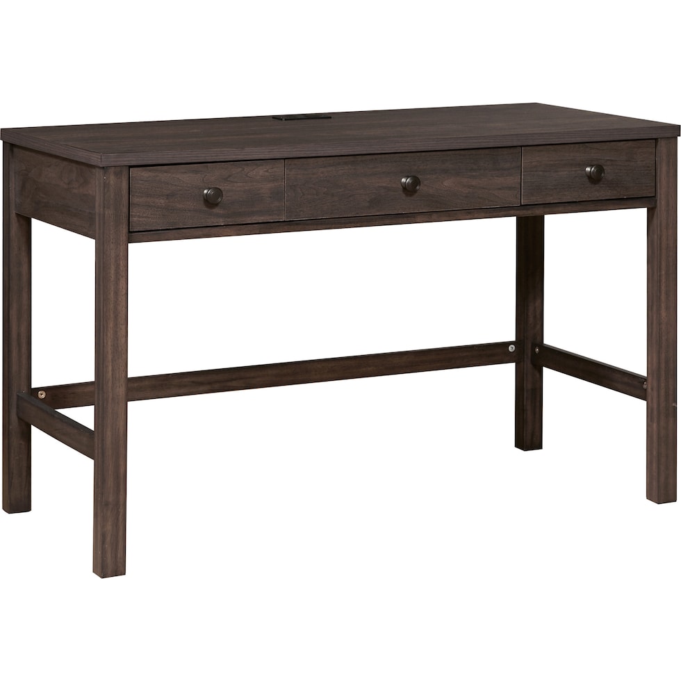 kayce dark brown desk   