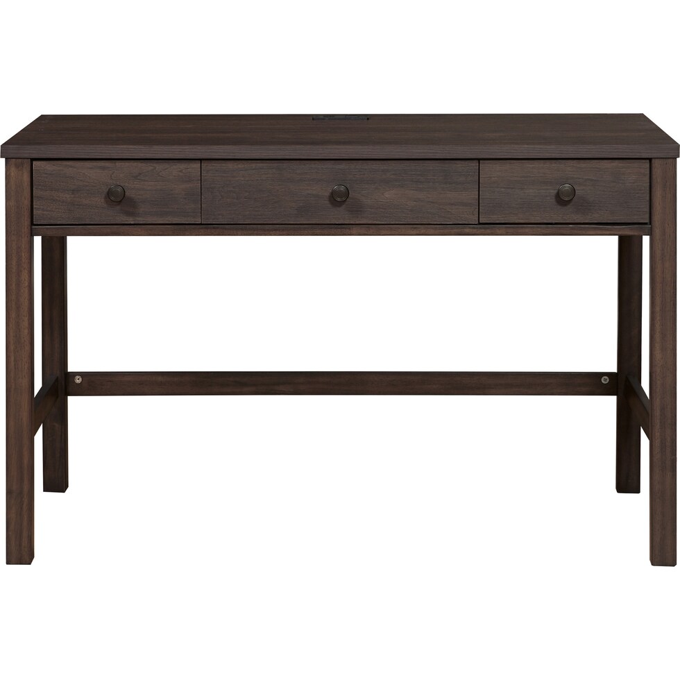 kayce dark brown desk   