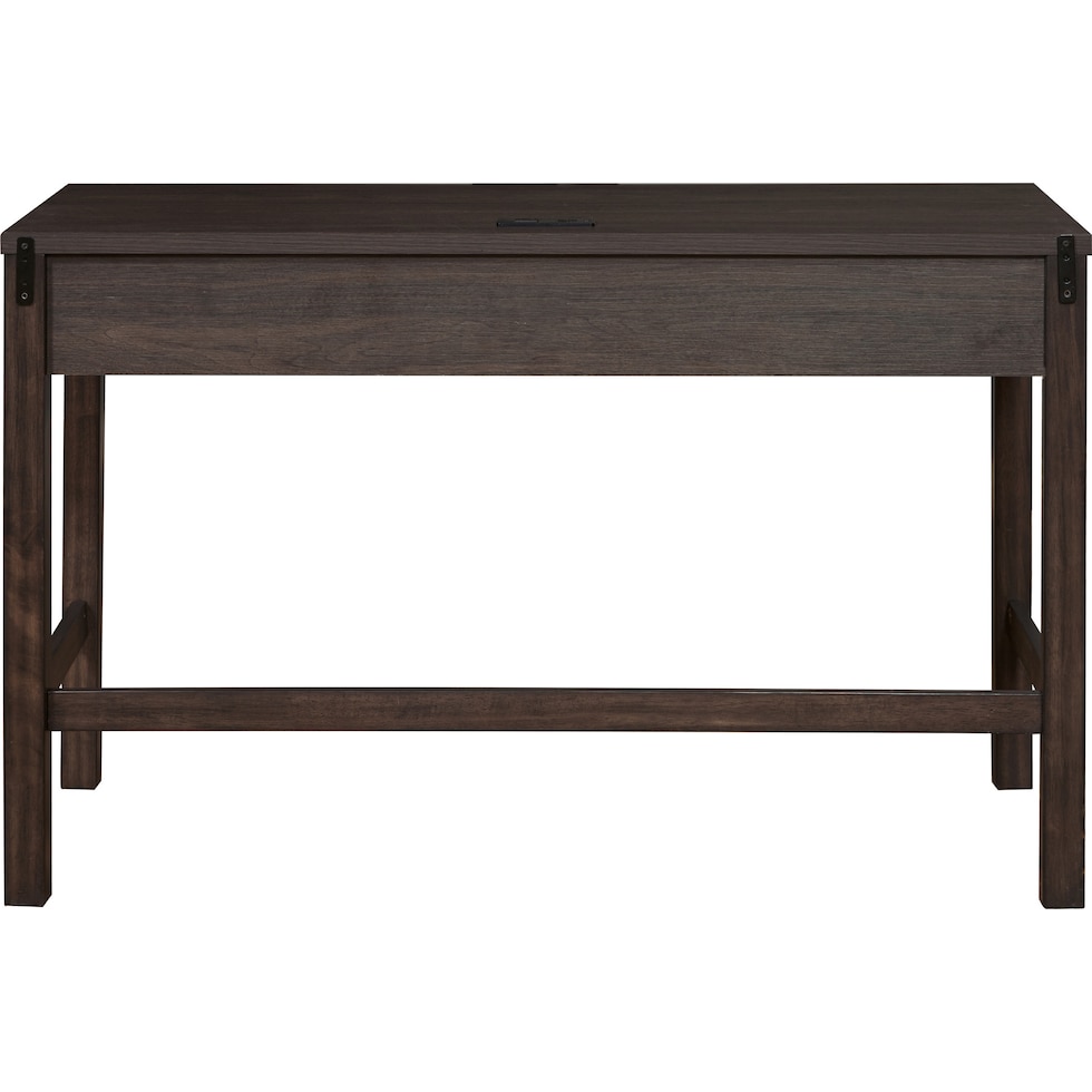 kayce dark brown desk   