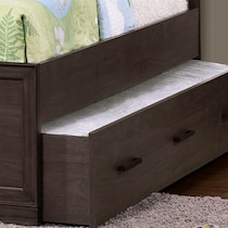 kayce dark brown twin bed   