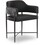 kaylee black dining chair   