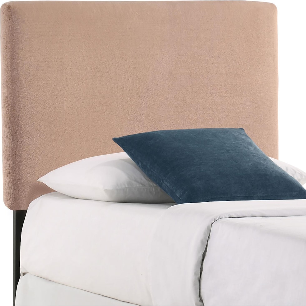 kayley pink twin headboard   