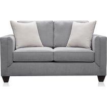 keegan gray loveseat   