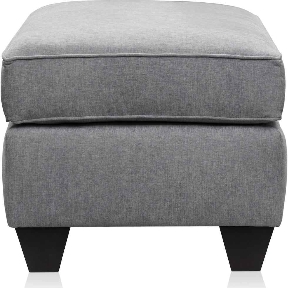 keegan gray ottoman   