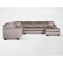 keeler gray sectional   