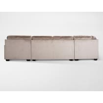 keeler gray sectional   